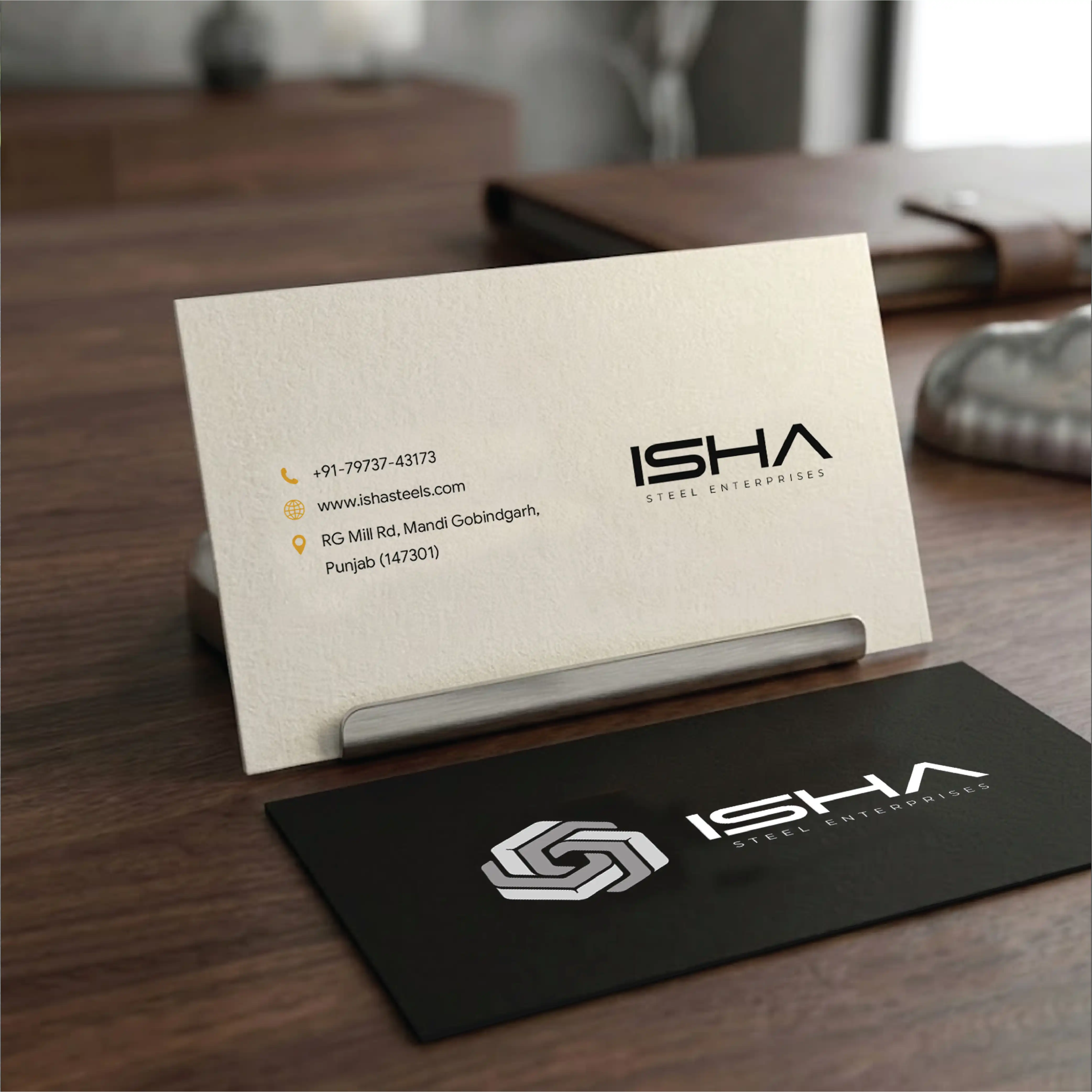 Isha Steel Enterprises: Graphics work