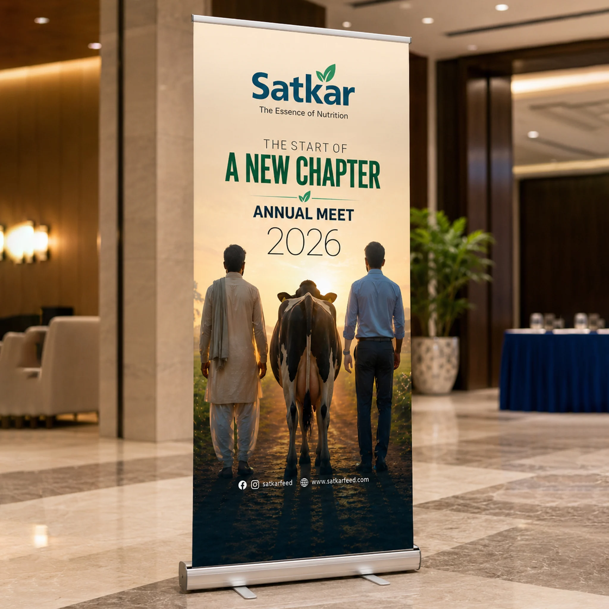 Satkar Feed: Graphics work