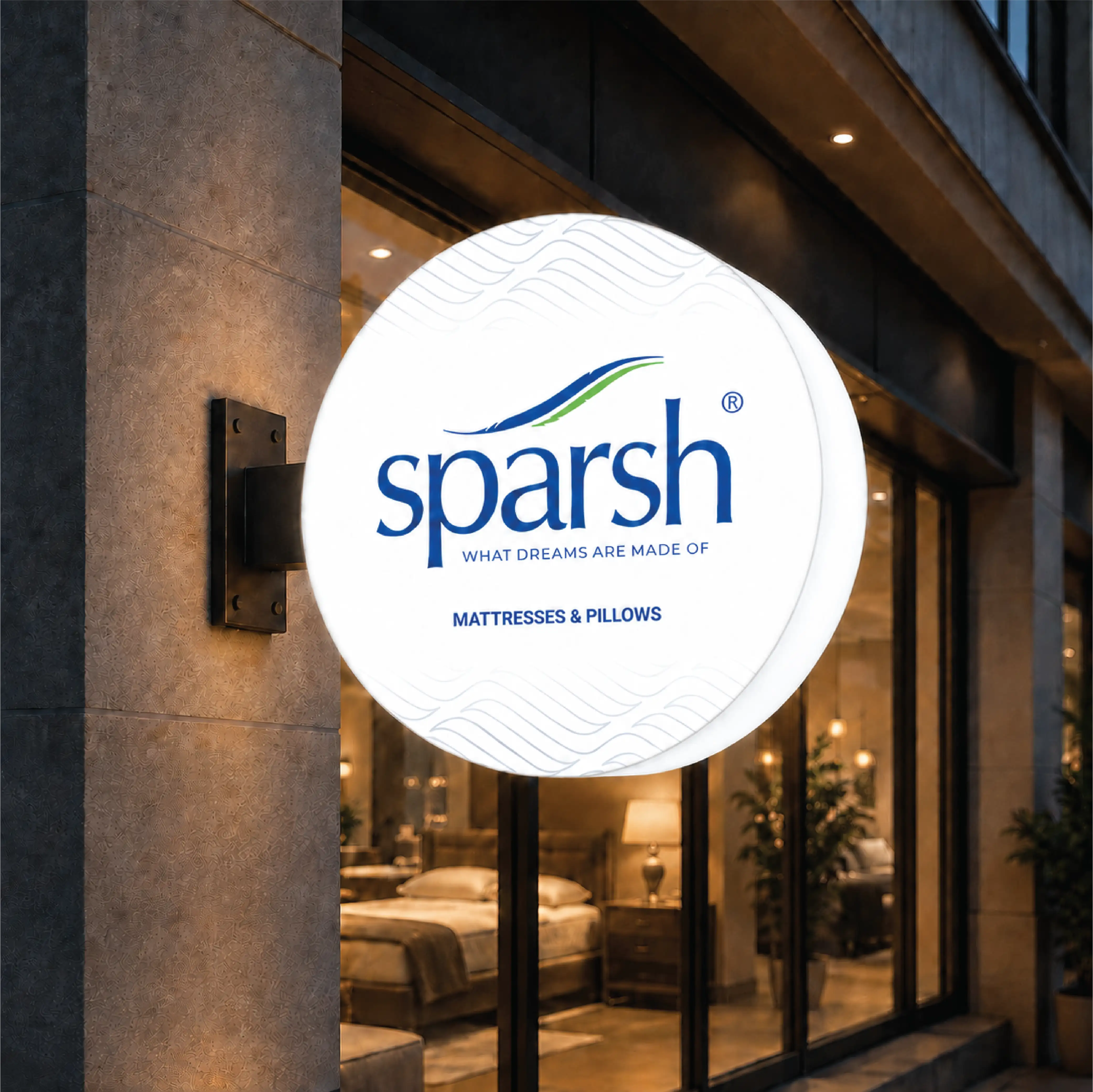 Sparsh Mattress: Graphics work