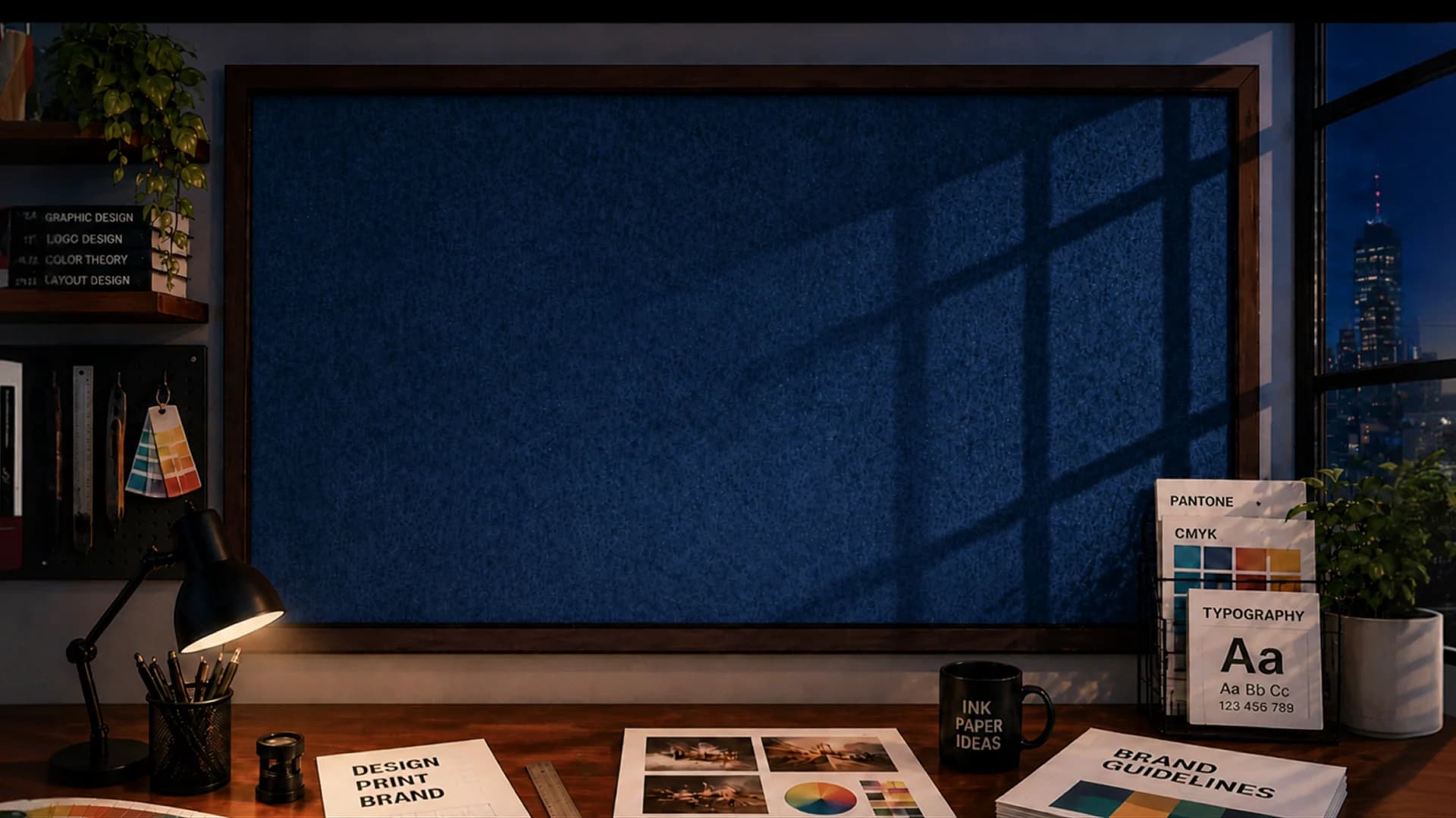 Hero Background Desk