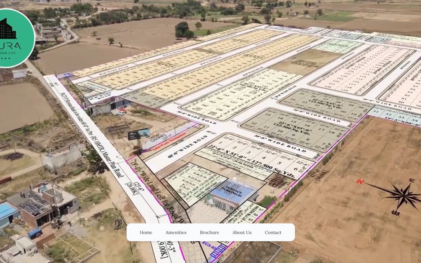 Aura Green City: Master plan