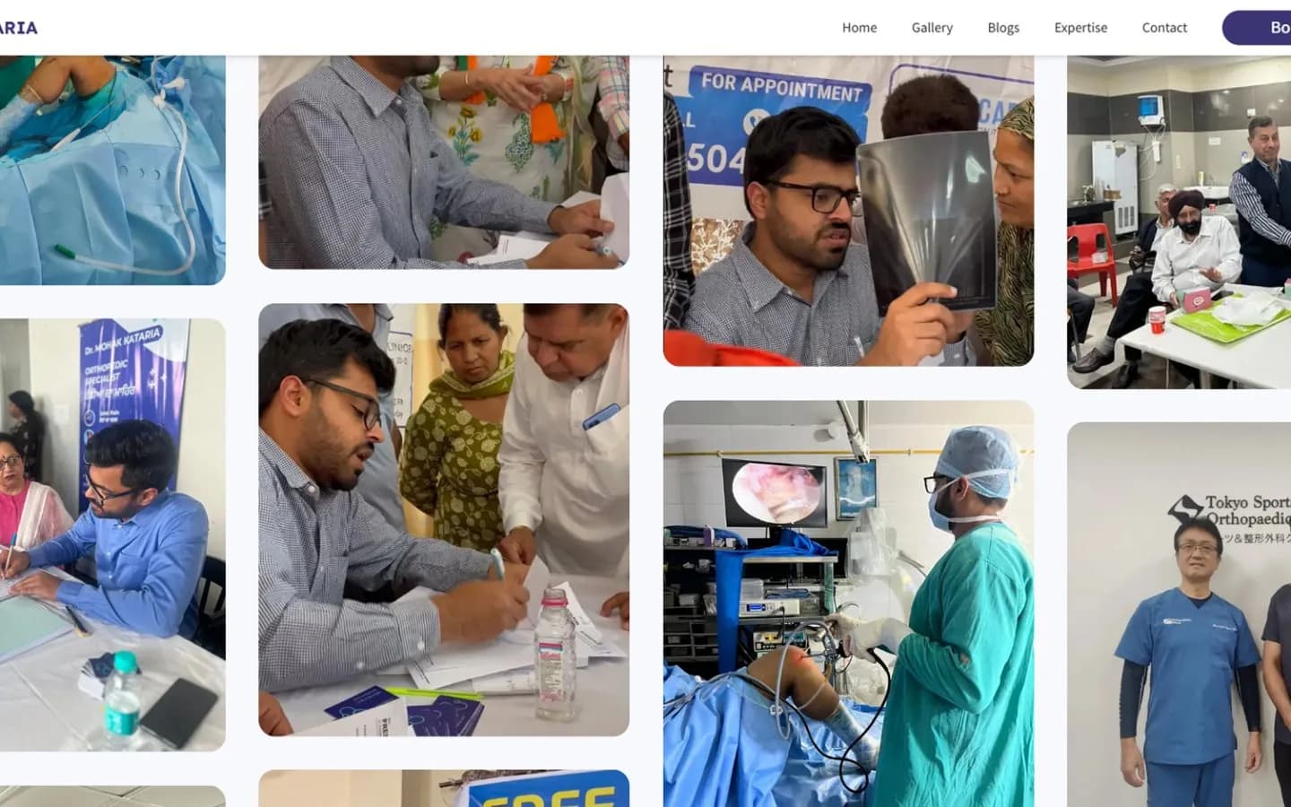 Dr. Mohak Kataria: Practice gallery