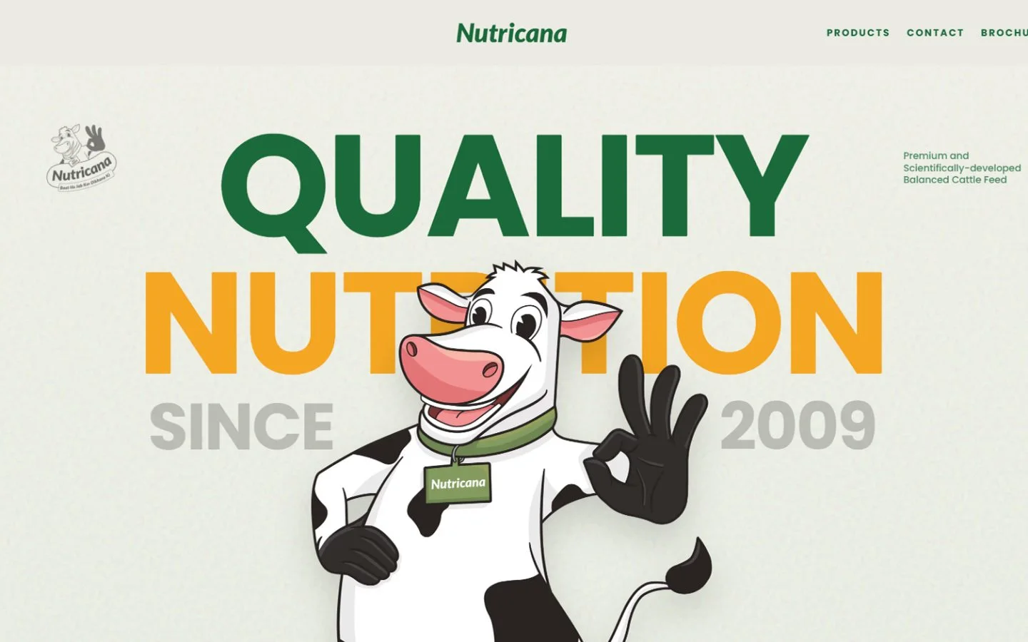 Nutricana Feed website